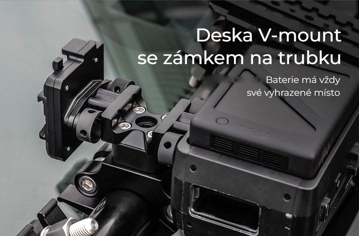 Deska V-mount se zámkem na trubku
