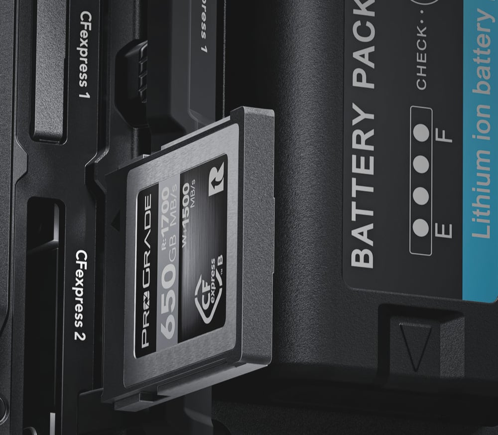 Blackmagic PYXIS 6K (L-Mount) – Dva sloty CFexpress