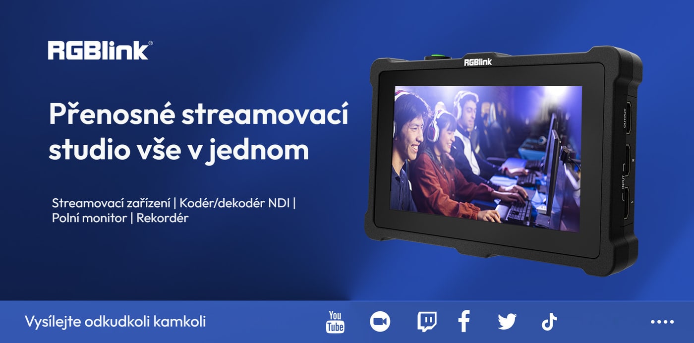 Přenosné studio vše v jednom