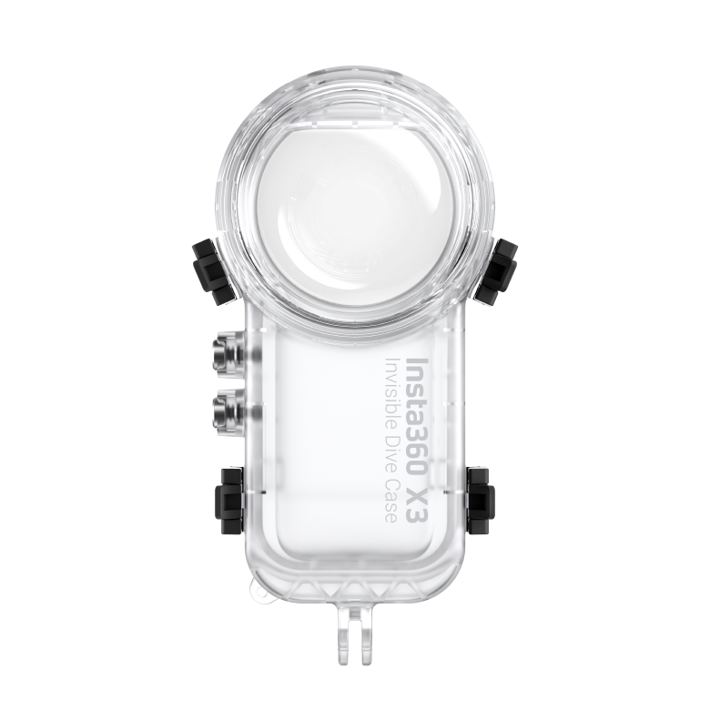 Insta360 X3 Invisible Dive Case V2 zepředu