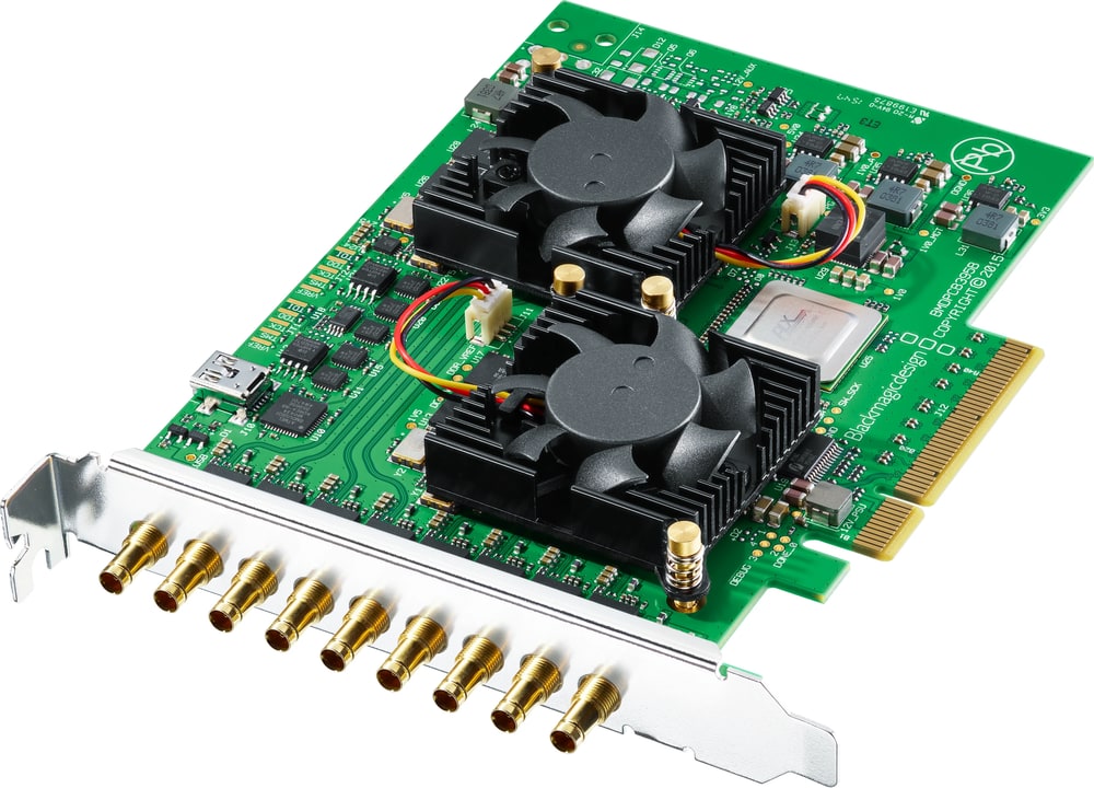DeckLink Quad 2 – Každý konektor nastavíte samostatně