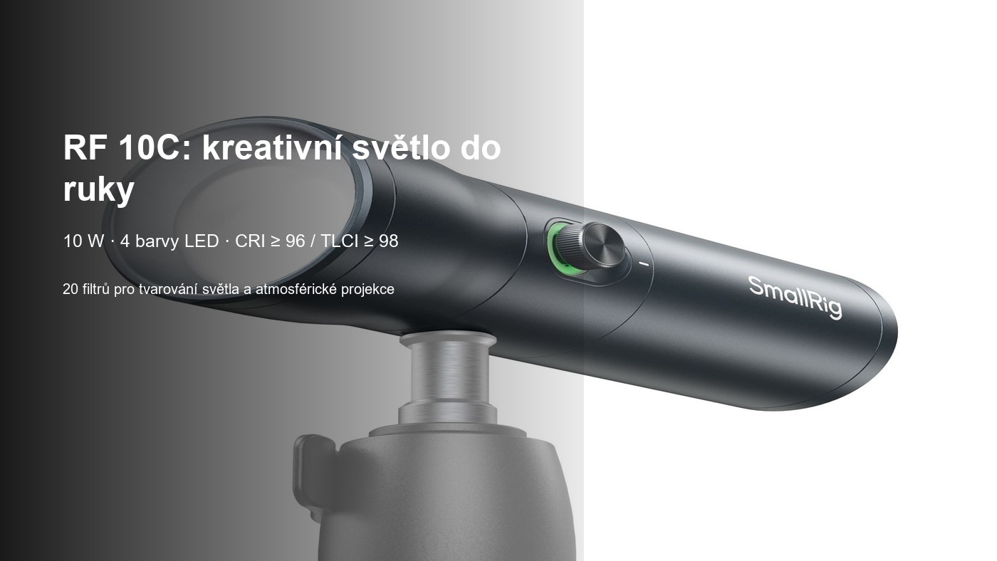 SmallRig RF 10C – kreativní LED světlo