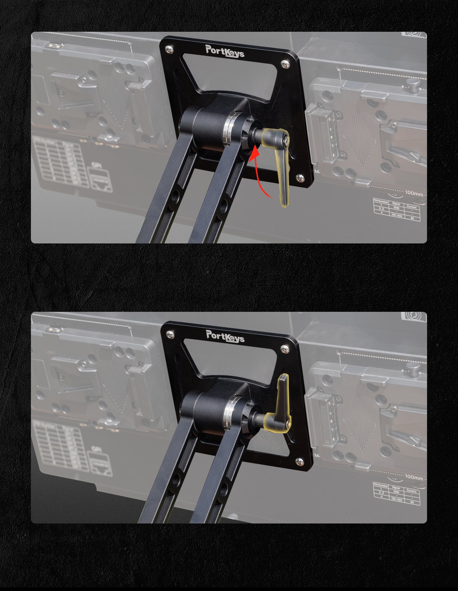 Portkeys MT22DS VESA holder