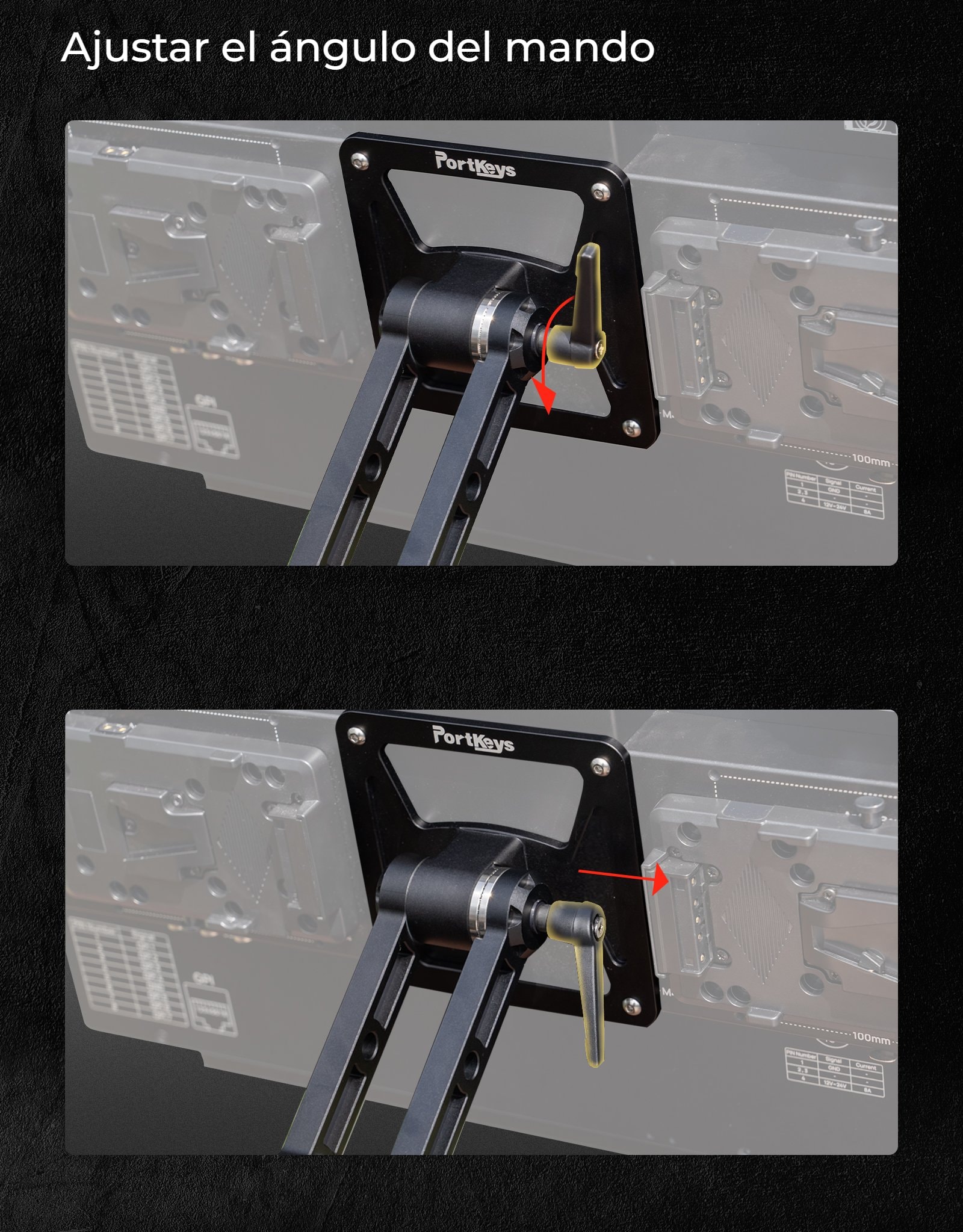 Portkeys MT22DS VESA holder