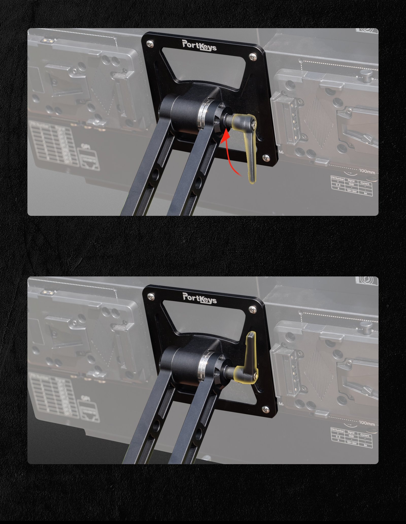 Portkeys MT22DS VESA holder