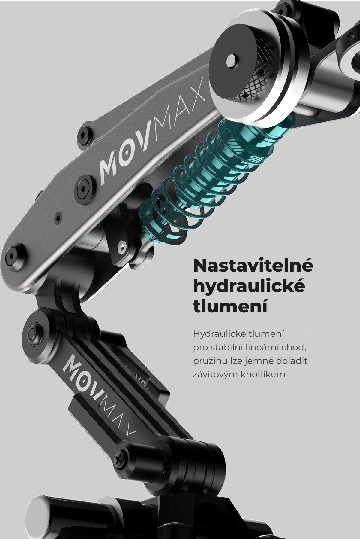 Nastavitelné hydraulické tlumení