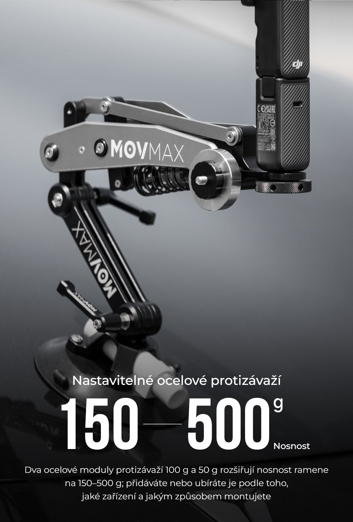 Nosnost 150 až 500 g