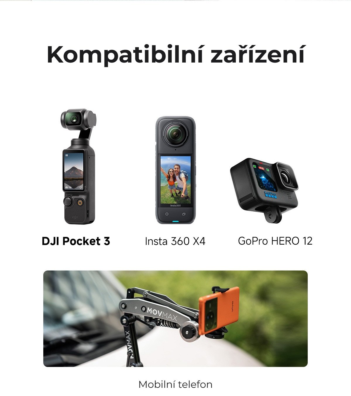 Kompatibilní zařízení