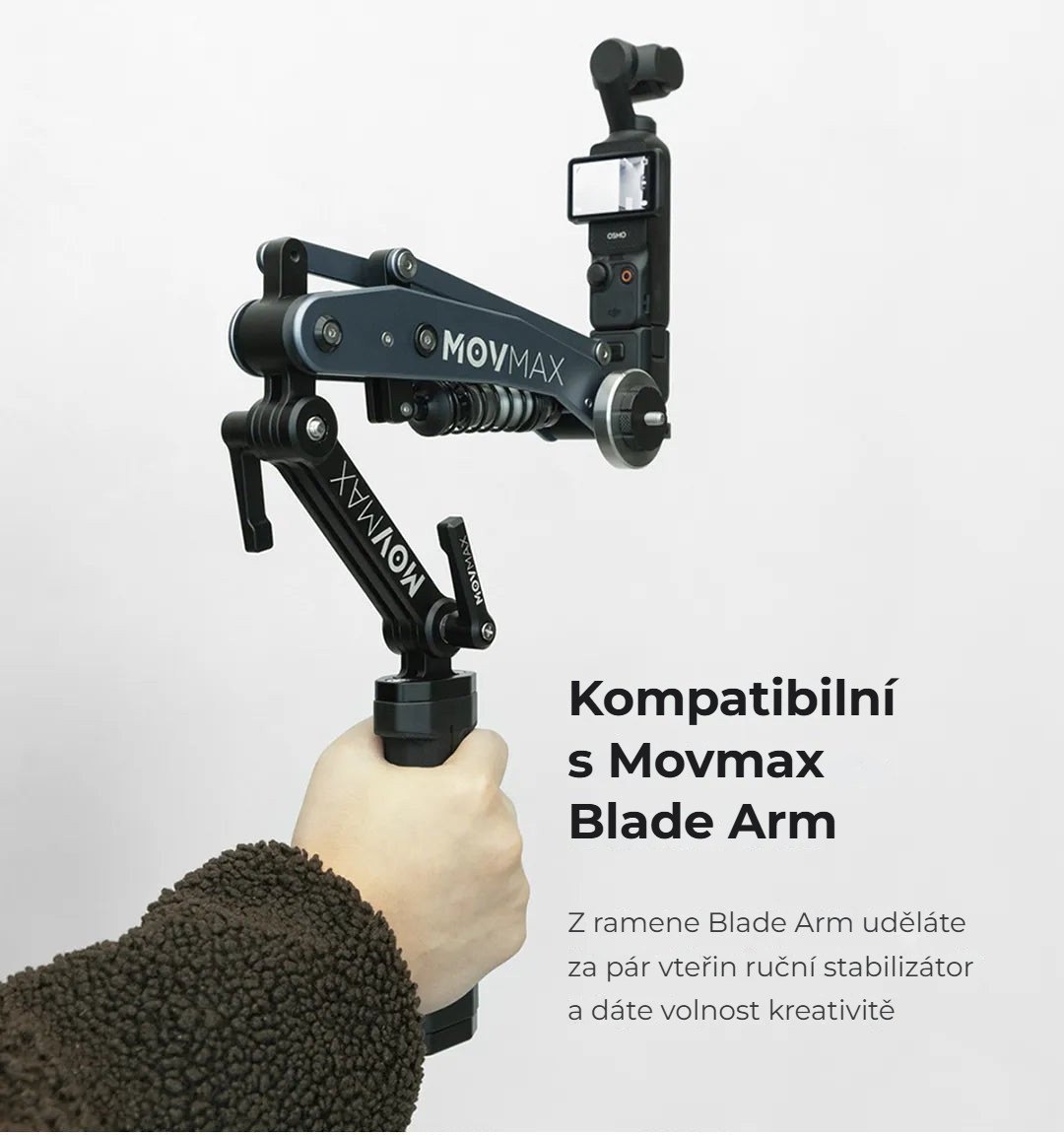 Kompatibilní s Movmax Blade Arm