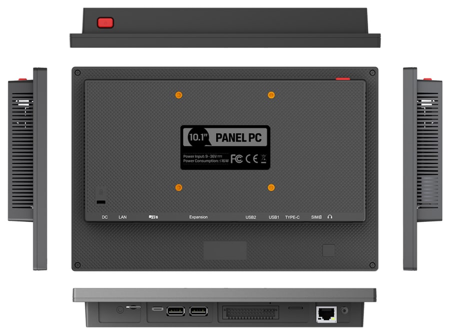 Lilliput PC-1010RL – Pohled ze všech stran