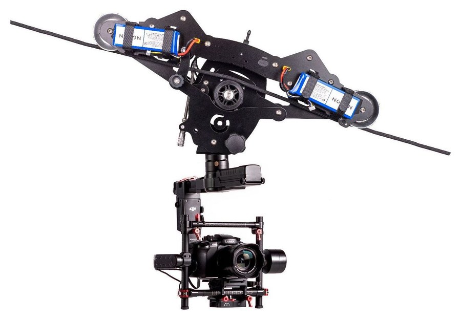Noxon High-Speed Cablecam – Starter Kit – Práce ve sklonu