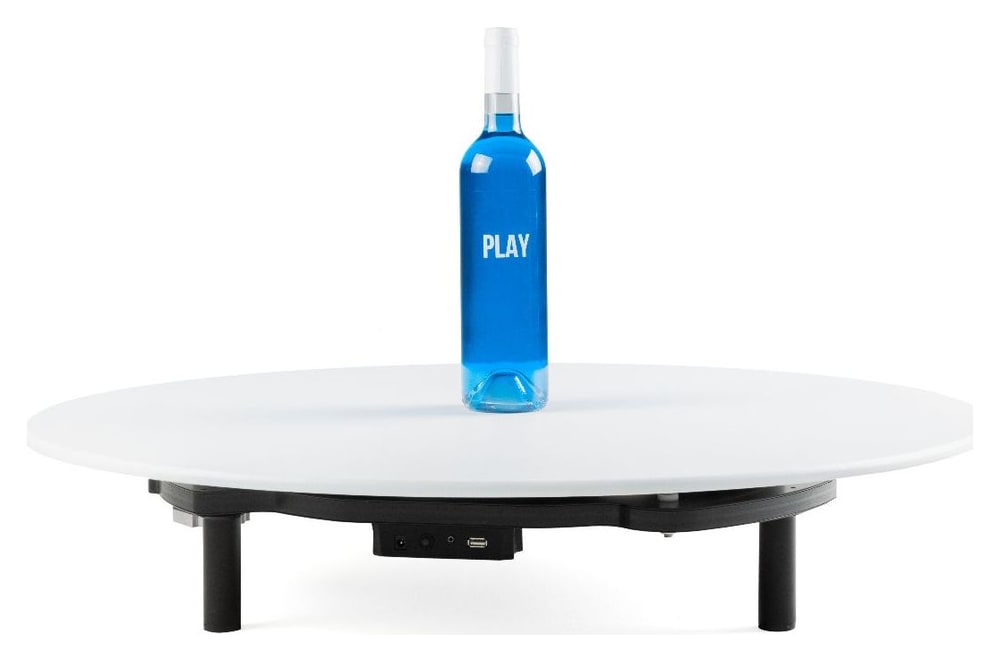 Bílá deska 80 cm pro TurnTable – Na otočné platformě