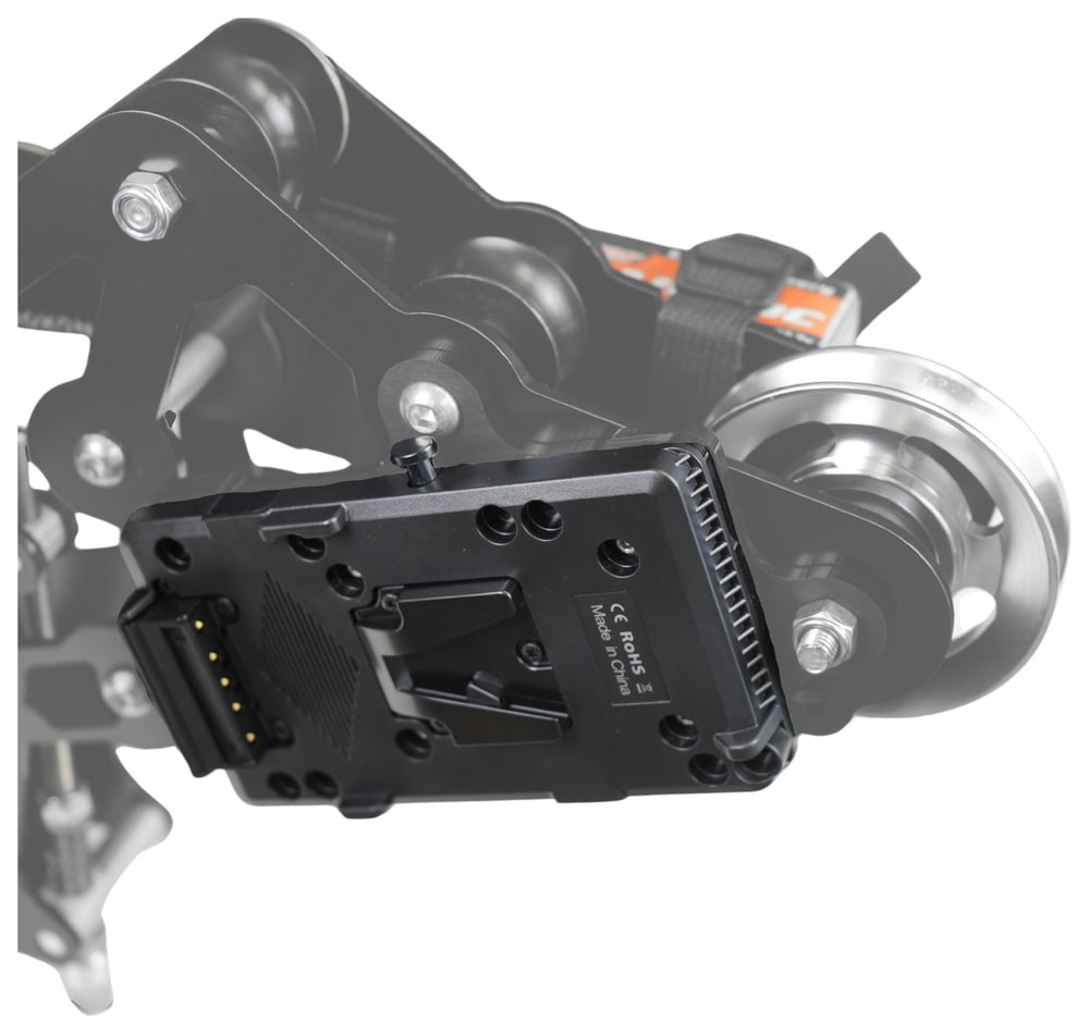 Napájení gimbalu a vysílače z baterií V-Mount
