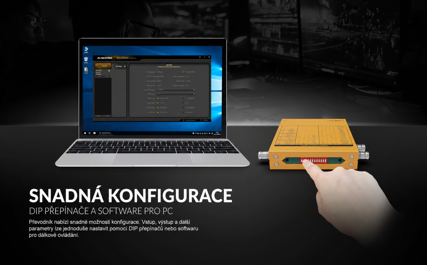 AVMATRIX SC7030 – česká infografika 8