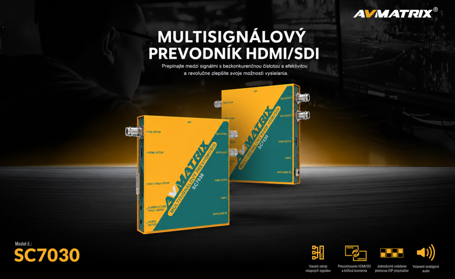 AVMATRIX SC7030 – slovenská infografika 1