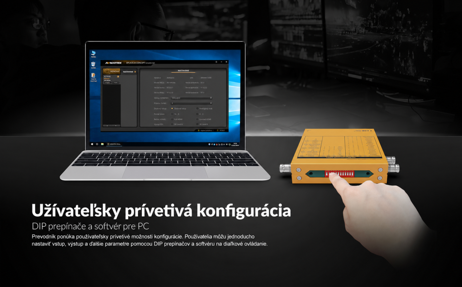 AVMATRIX SC7030 – slovenská infografika 8