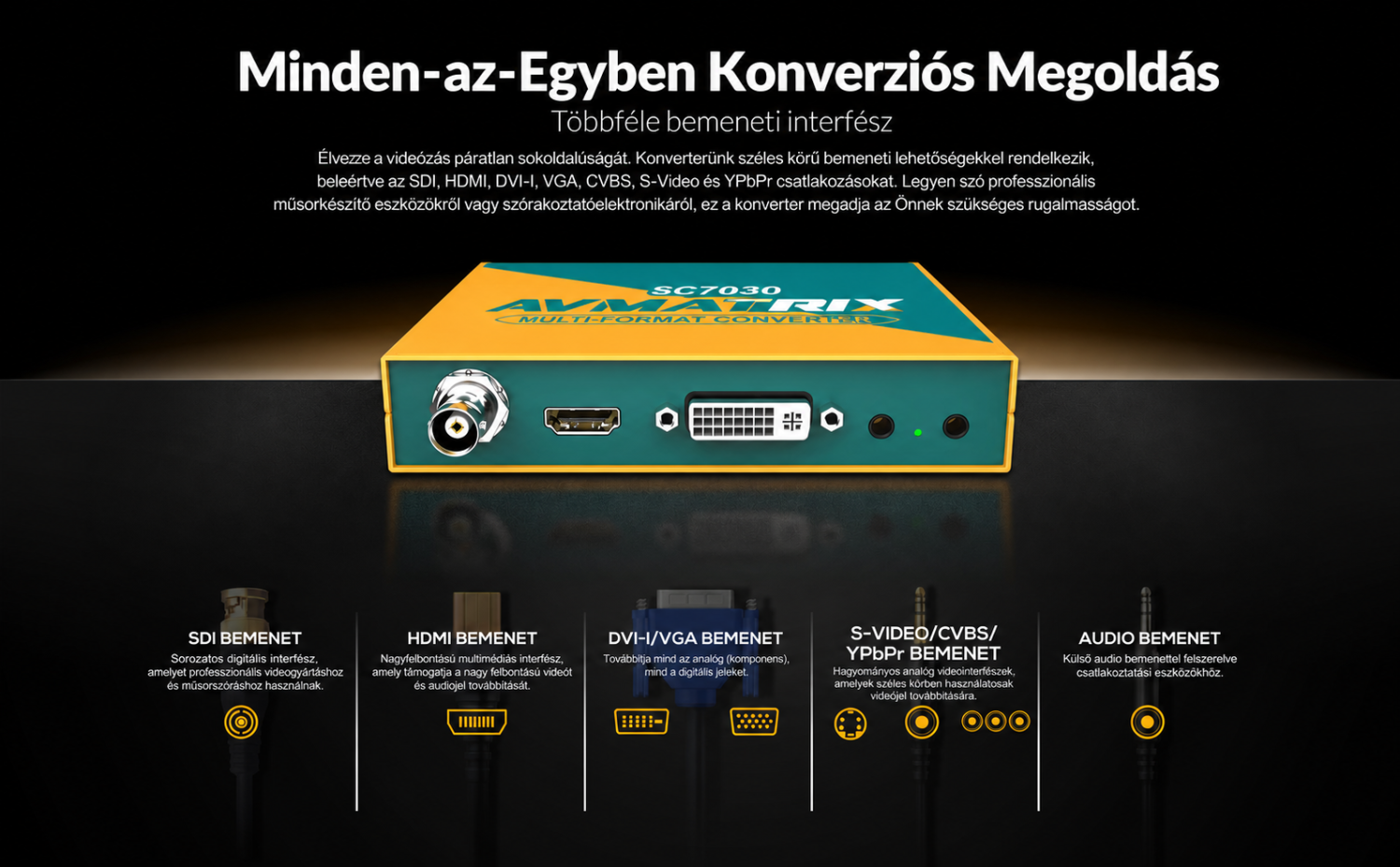 AVMATRIX SC7030 – magyar infografika 4