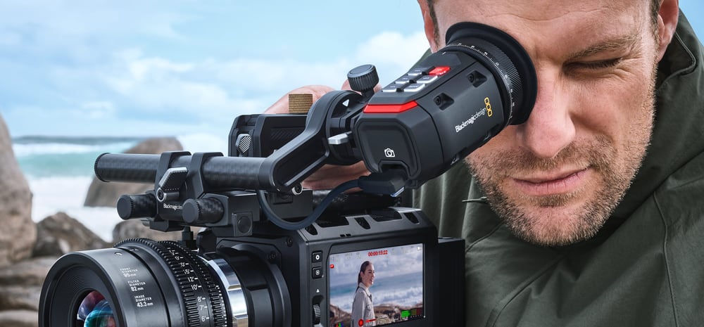 Blackmagic PYXIS 12K PL – Volitelný hledáček a monitor
