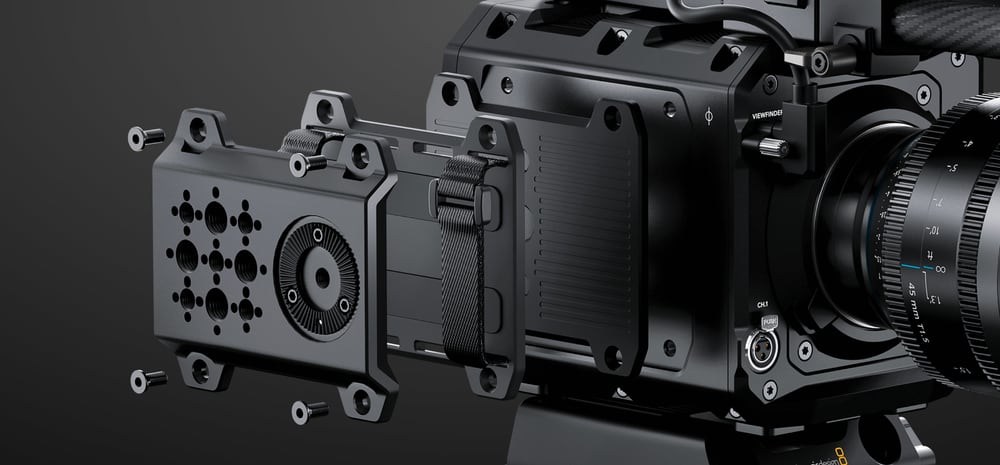Blackmagic PYXIS 12K PL – Boční destičky pro příslušenství