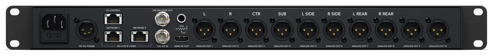 Blackmagic 2110 IP SDI to HDMI 12G-10 – Hybridní infrastruktura SDI a IP
