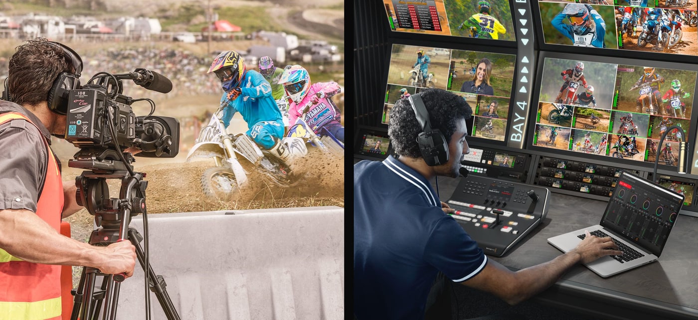 Blackmagic Streaming Encoder 4K – Ovládání kamer, tally a talkback