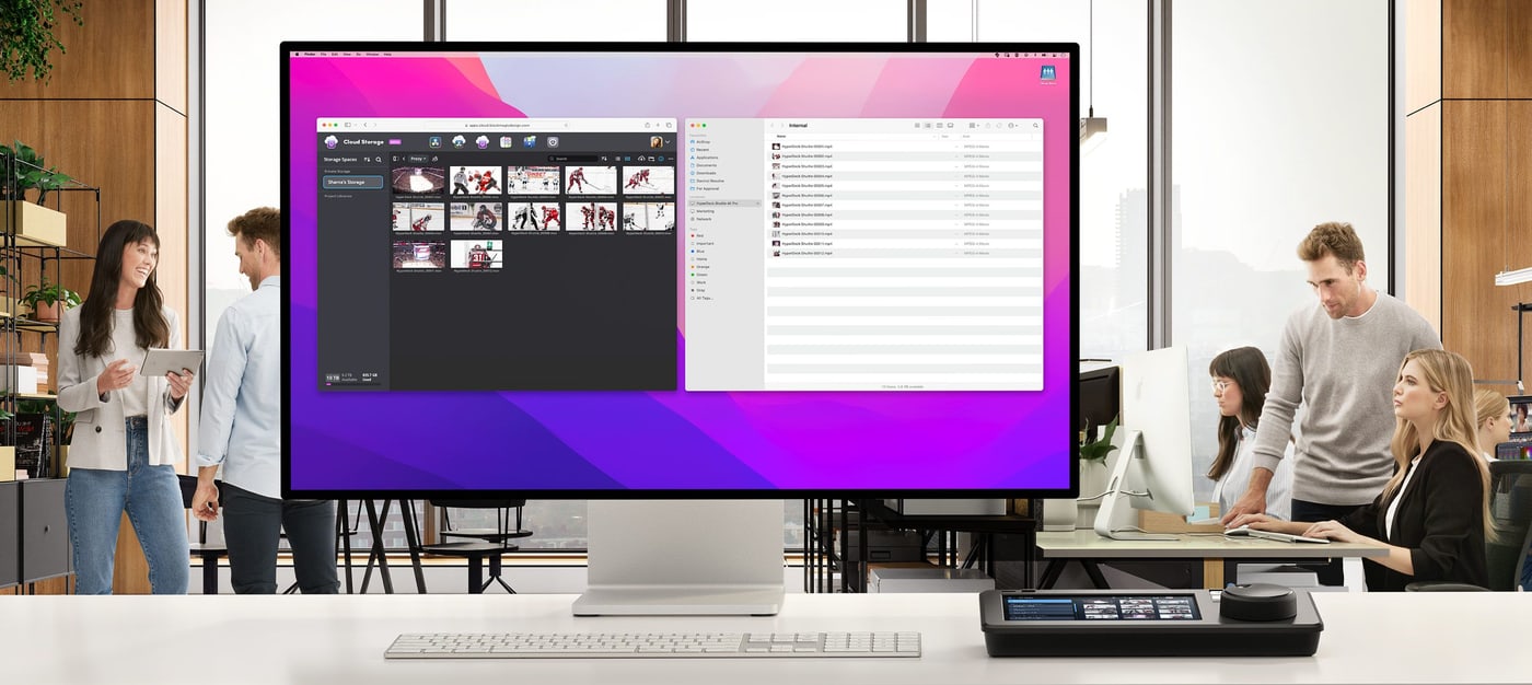 HyperDeck Shuttle 4K Pro – Blackmagic Cloud a proxy soubory