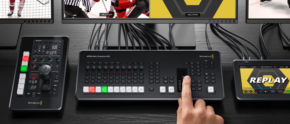 ATEM Micro Camera Panel – Kamery Blackmagic přes HDMI i SDI