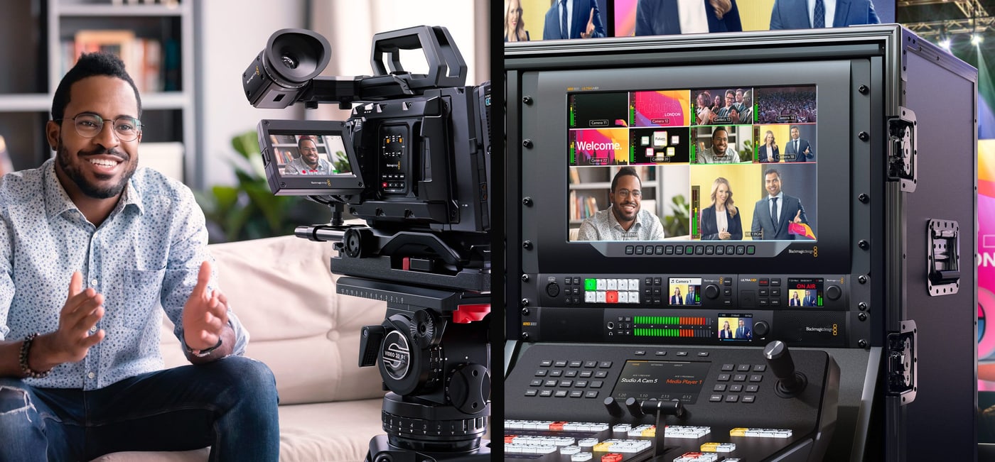 Blackmagic Streaming Decoder 4K – Vysílací spojení s dekodérem