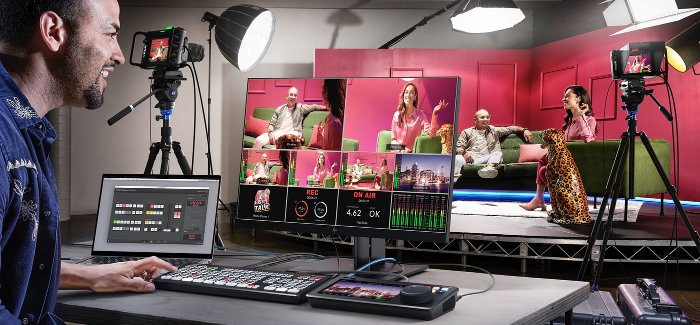 HyperDeck Shuttle 4K Pro 2TB – Mastering rekordér i přehrávač klipů
