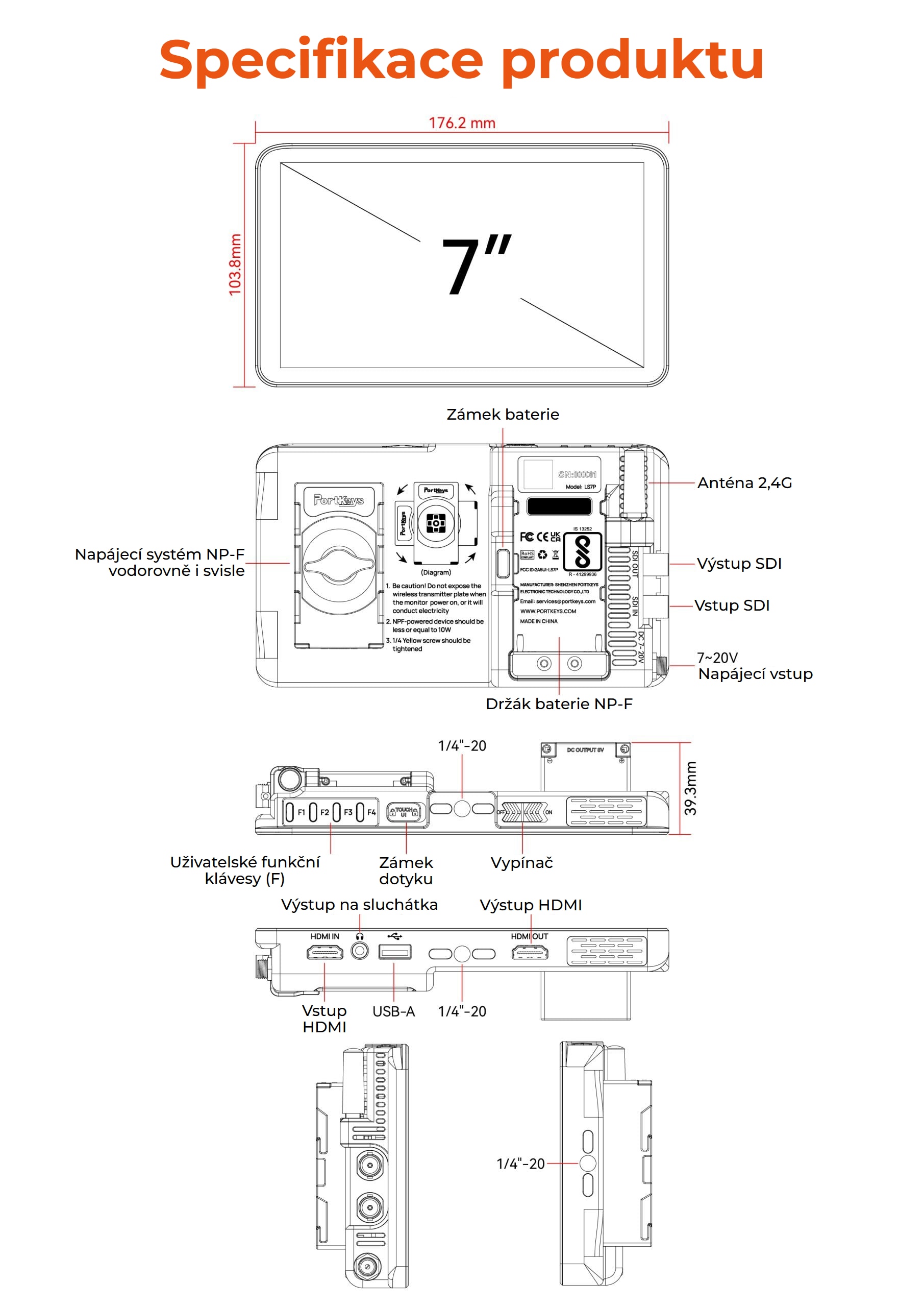 Portkeys LS7P