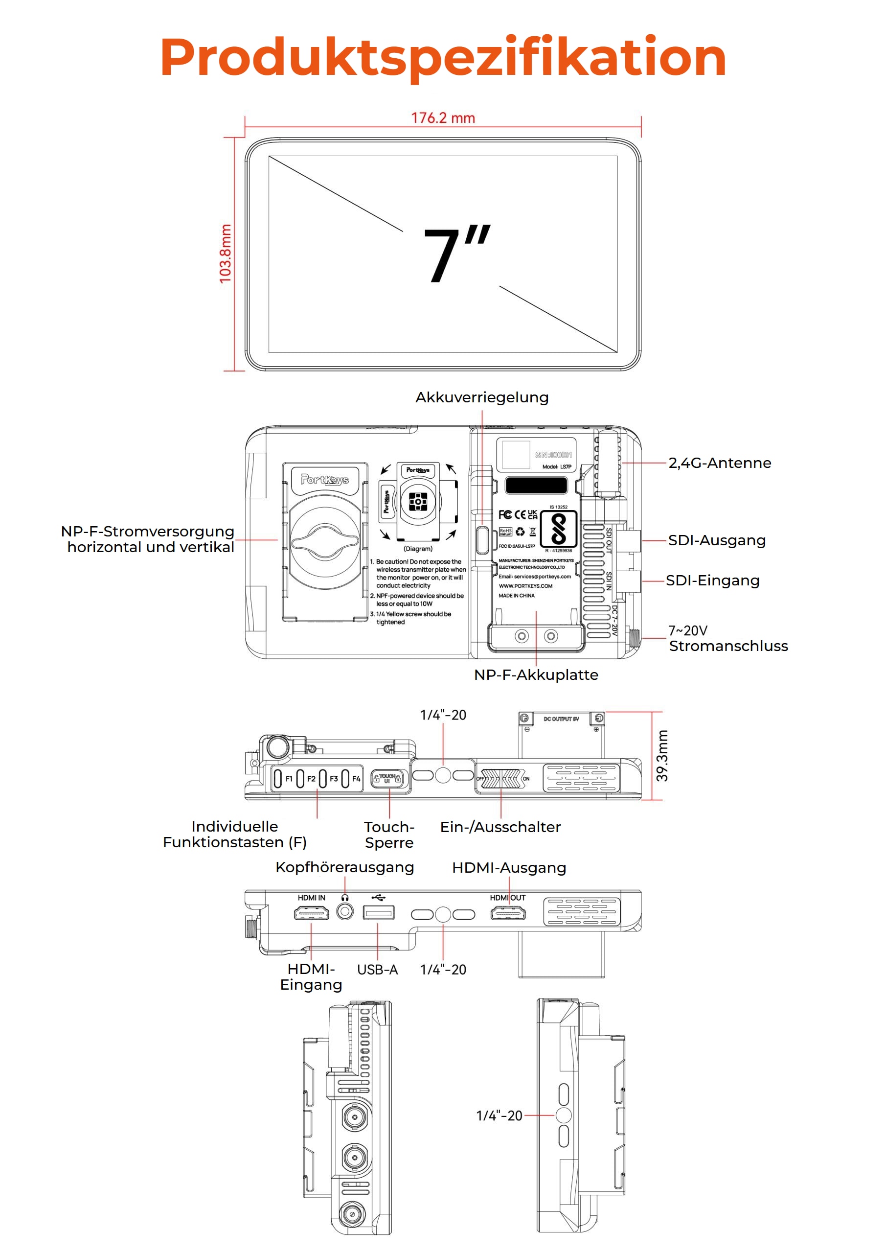 Portkeys LS7P