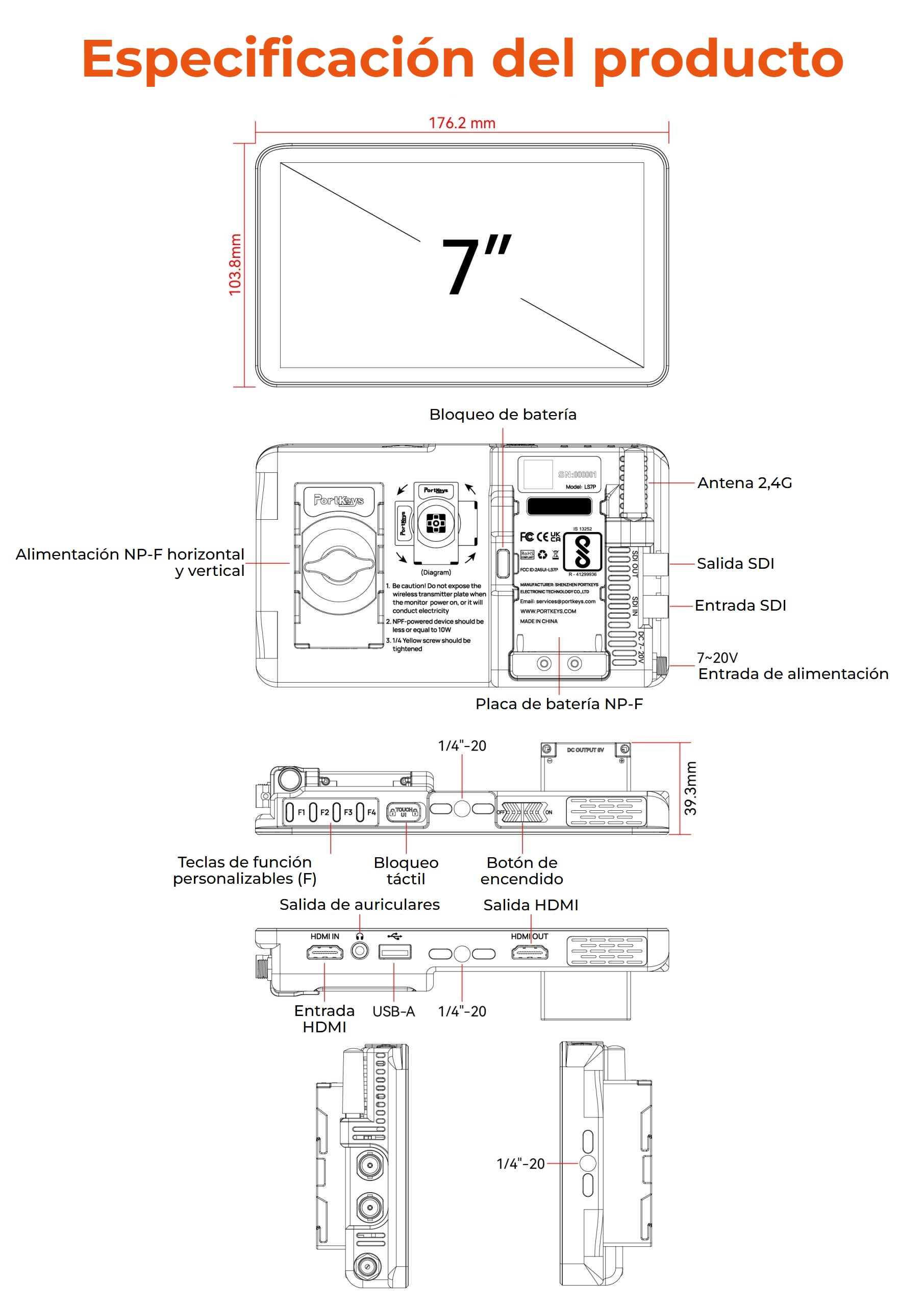 Portkeys LS7P