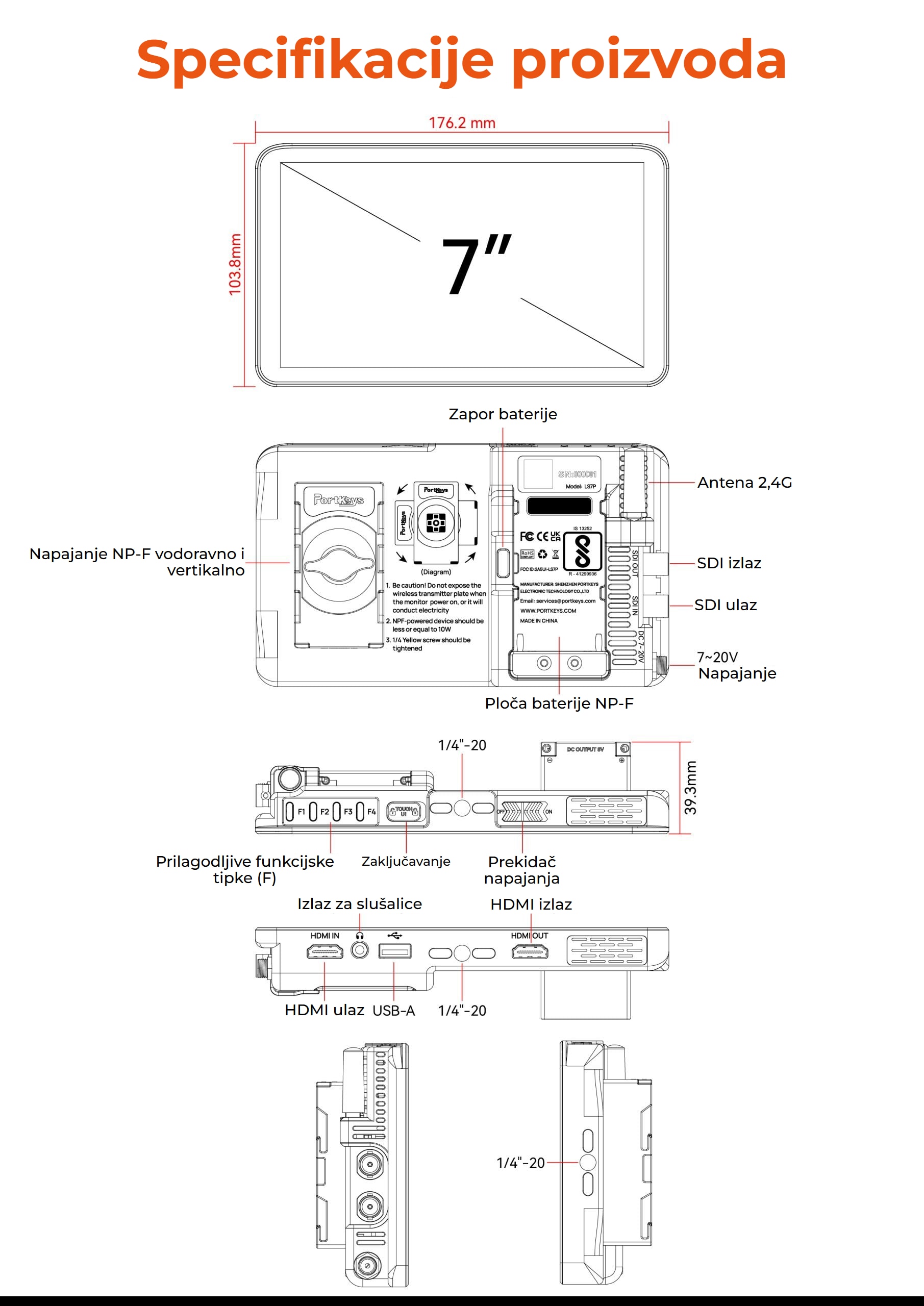 Portkeys LS7P