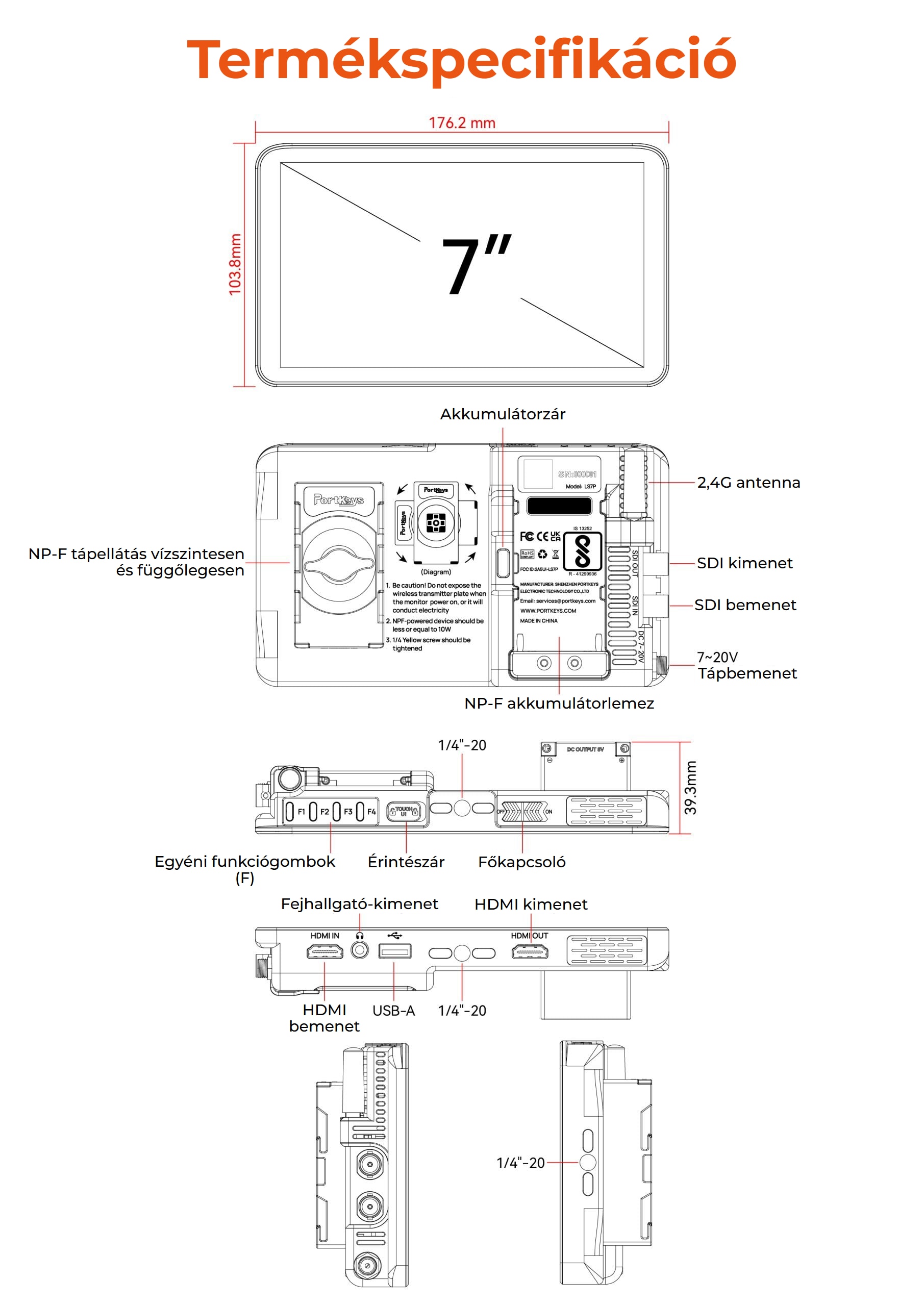 Portkeys LS7P