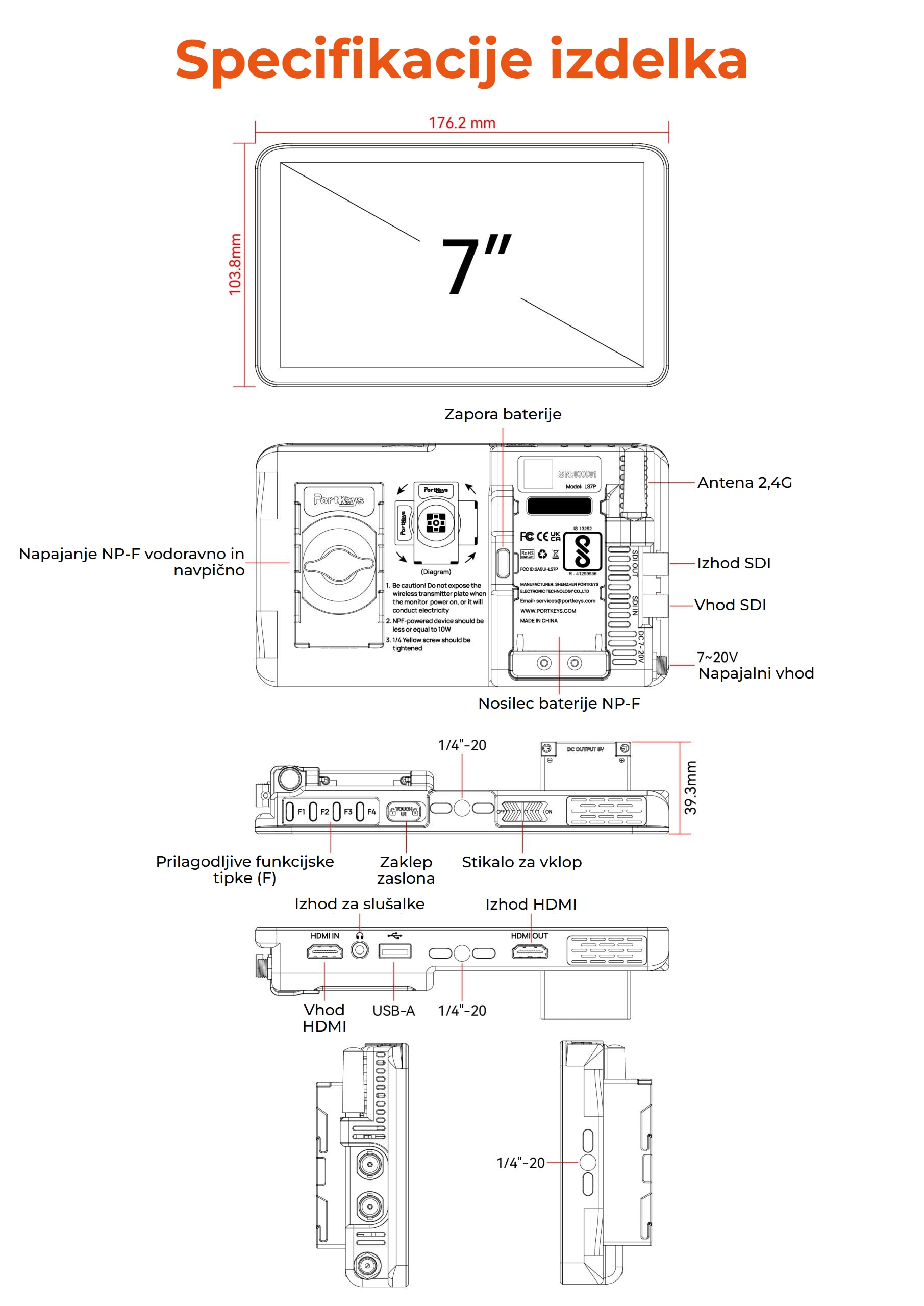 Portkeys LS7P