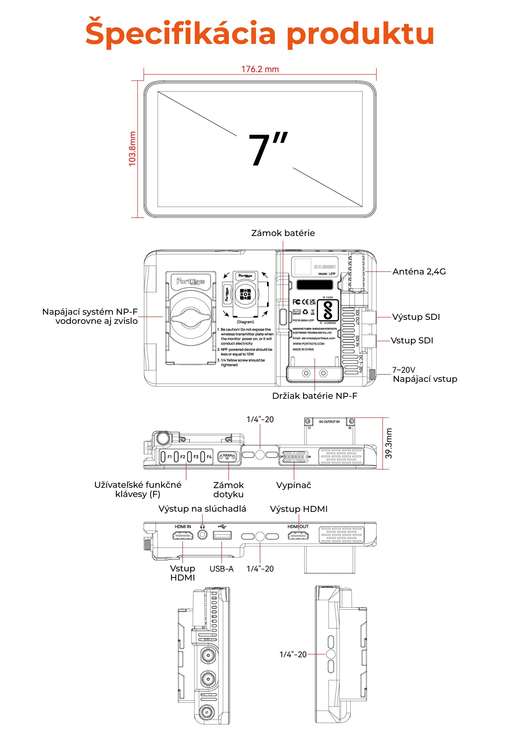 Portkeys LS7P
