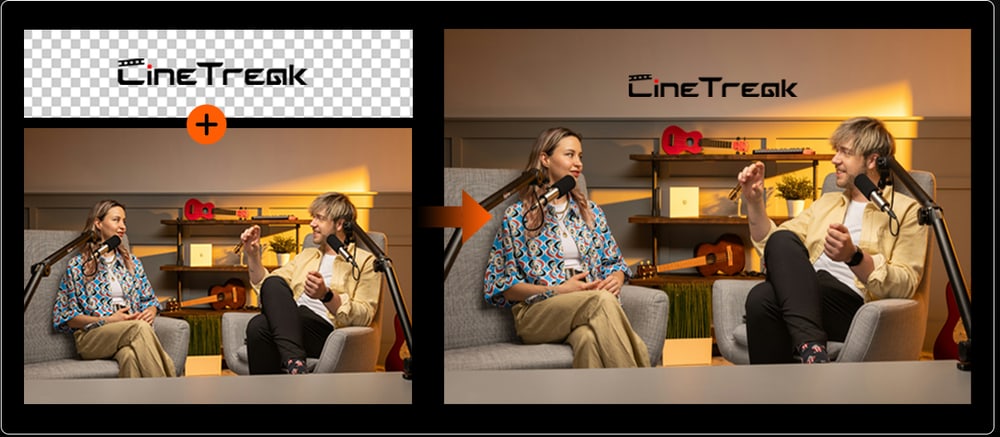 CineTreak Stream Master SDI – Klíčování, titulky a loga