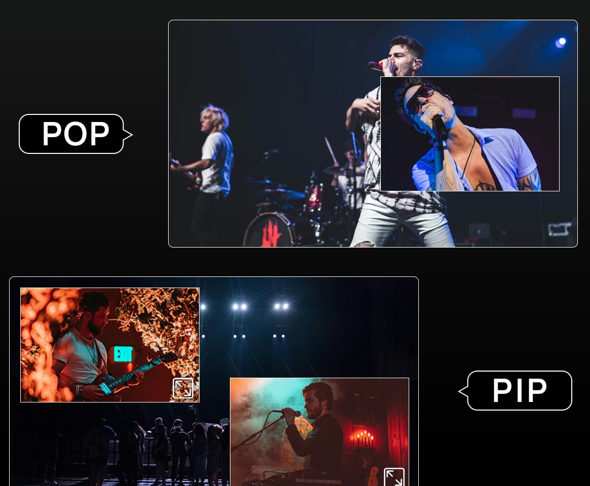 CineTreak Cinelive C2S – PIP a POP
