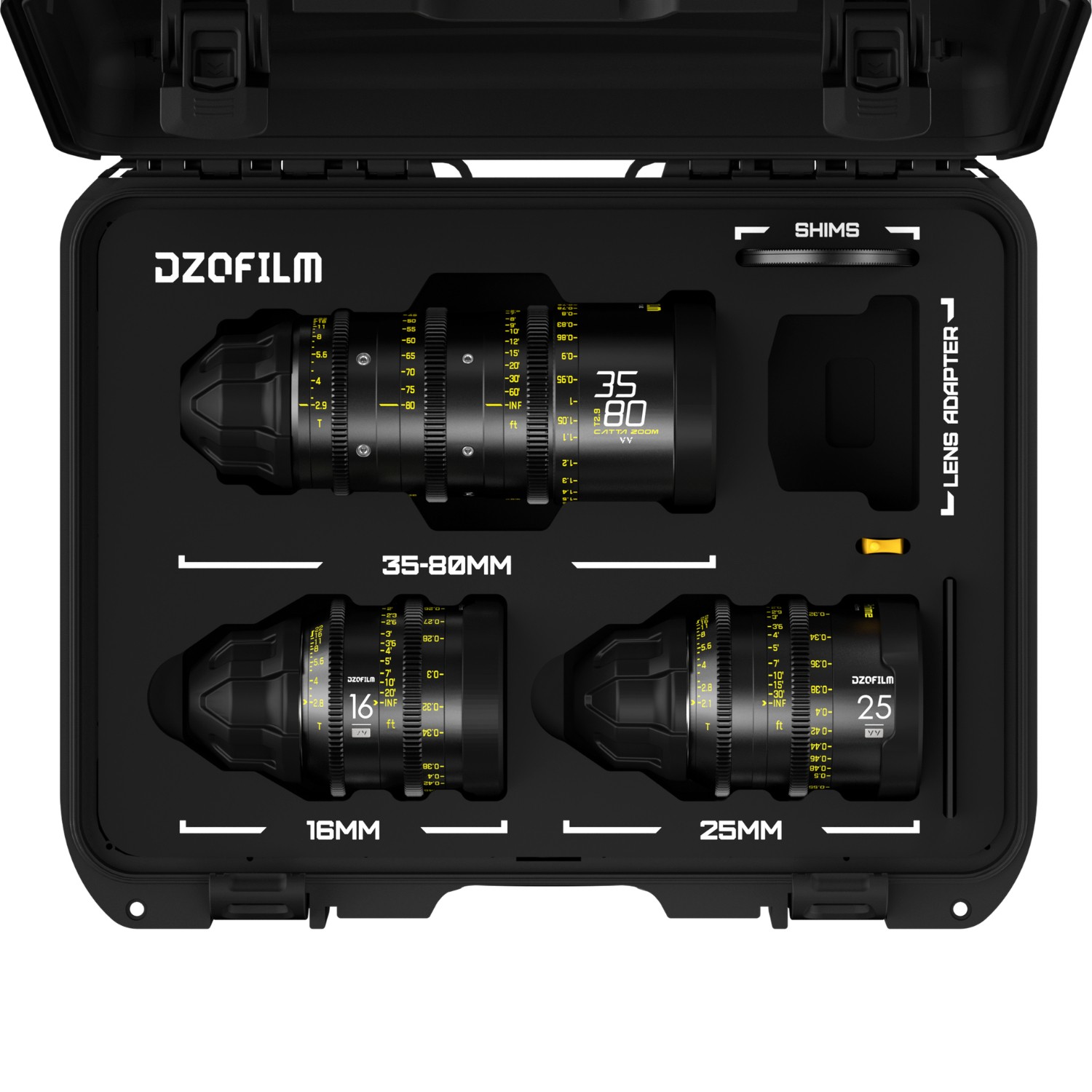 DZOFILM Education Promotion Set Y24 se třemi objektivy