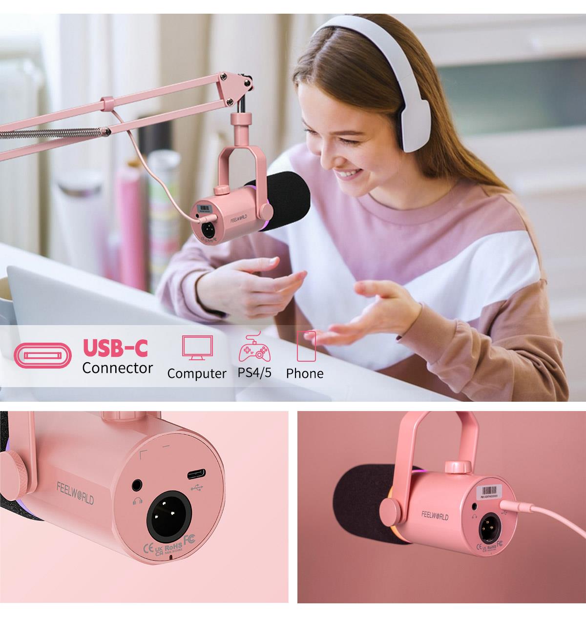 usb dynamic mic