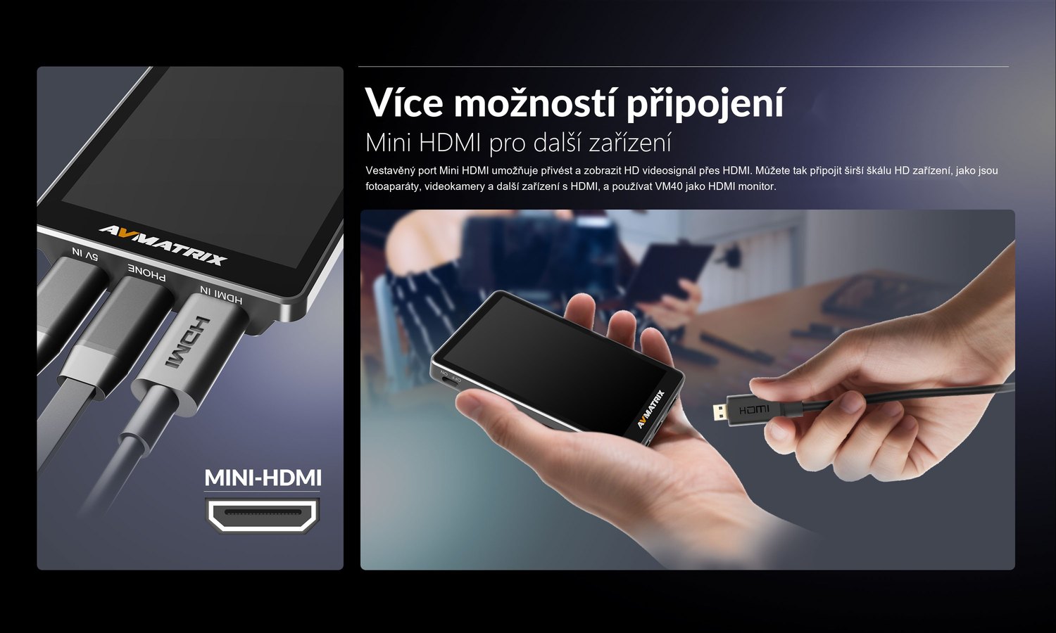 AVMATRIX VM40 – infografika 6
