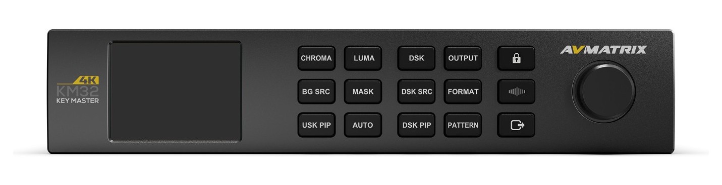 AVMATRIX KM32-4K – Ovládání