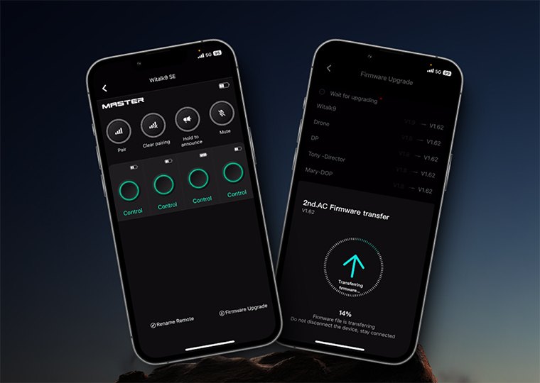 Saramonic WiTalk9 SE 5S – Aplikace Saramonic