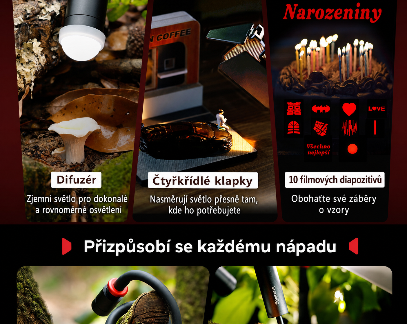 SmallRig RM 03 – česká infografika, část 4