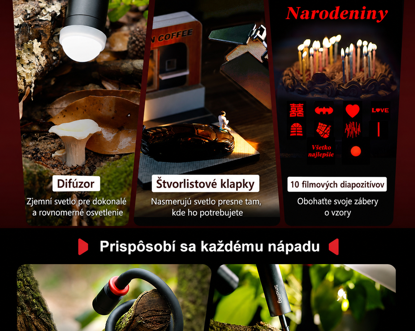 SmallRig RM 03 – slovenská infografika, část 4