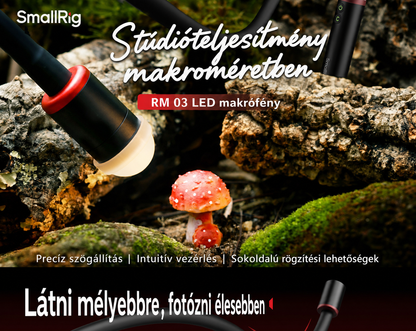 SmallRig RM 03 – magyar infografika, 1. rész