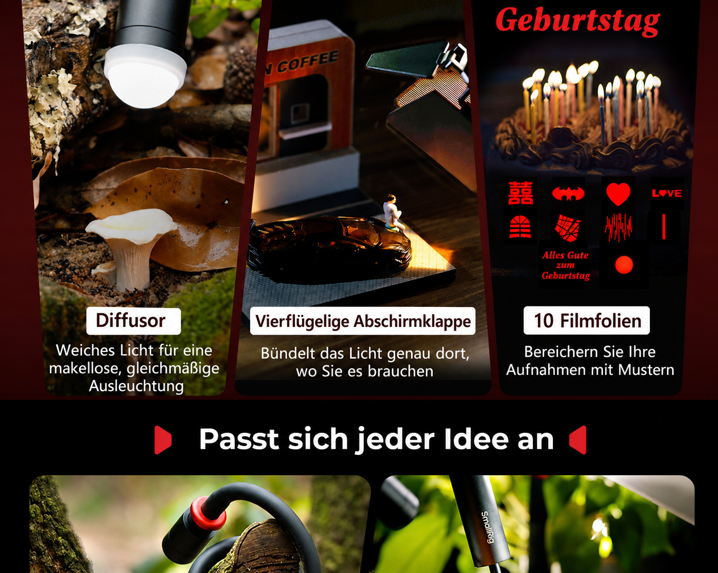 SmallRig RM 03 – deutsche Infografik, Teil 4