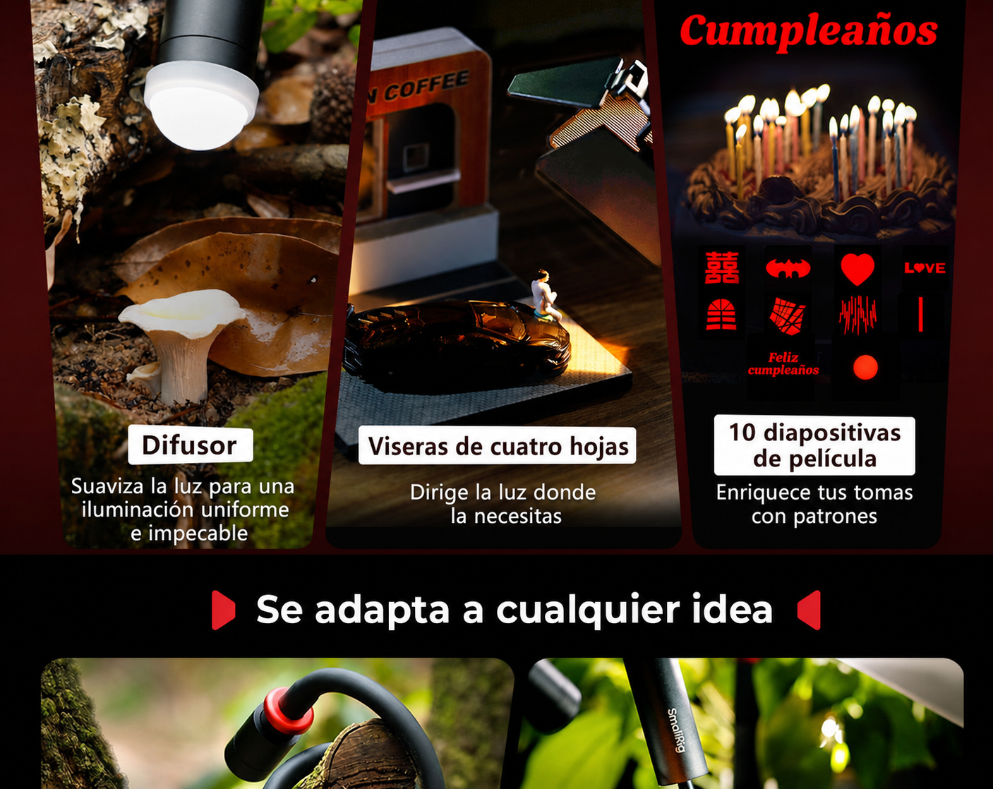 SmallRig RM 03 – infografía en español, parte 4