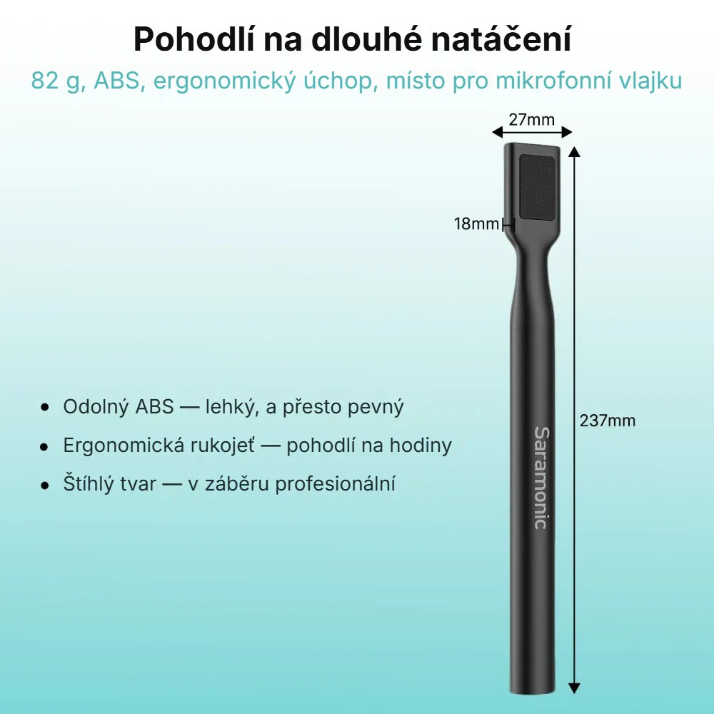 Saramonic SR-MH1 – Lehký a odolný