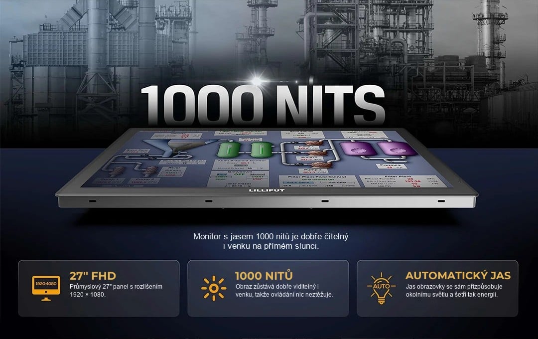 Lilliput TK2700/C – infografika 1